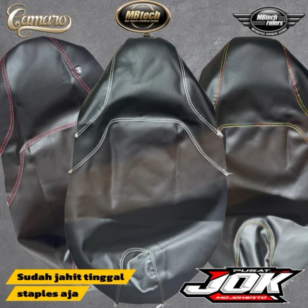 Kulit Jok Ori MB-TECH Jahit Tengah For VARIO NMAX AEROX PCX
