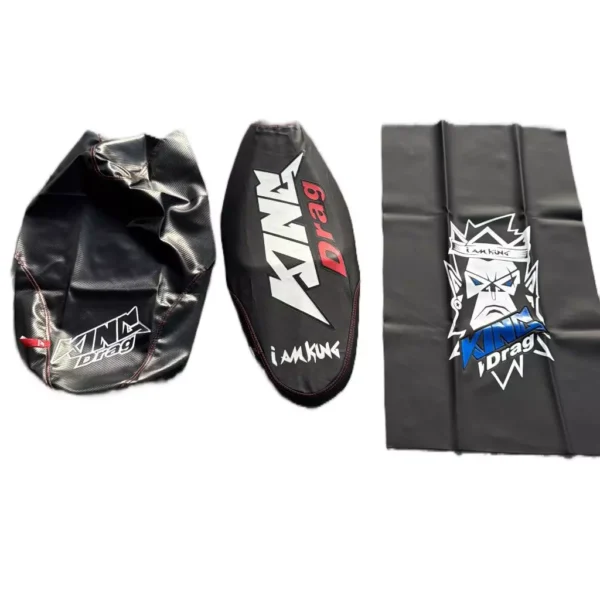 Cover Jok Motor Kingdrag Malaysia Promo Cuci Gudang - Bahan Tebal motif random