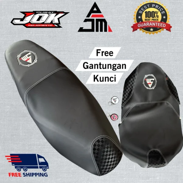 Cover Jok ʟᴀɴɢꜱᴜɴɢ ᴘᴀꜱᴀɴɢ Motor PJM X Carbon Catur Motot Vario beat Nmax PCX Supra X