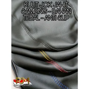 Kulit Jok Polos benang merah for Vario nmax aerox beat bahan bagus