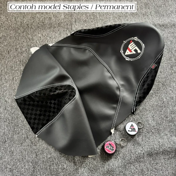 Cover Jok ʟᴀɴɢꜱᴜɴɢ ᴘᴀꜱᴀɴɢ Motor PJM X Carbon Catur Motot Vario beat Nmax PCX Supra X