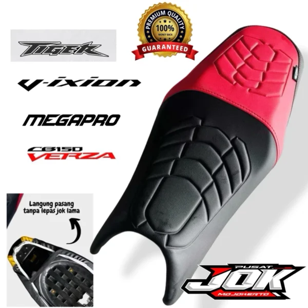 Cover Jok Tiger Vixion Verza Cb150r Megapro (Langsung pasang)