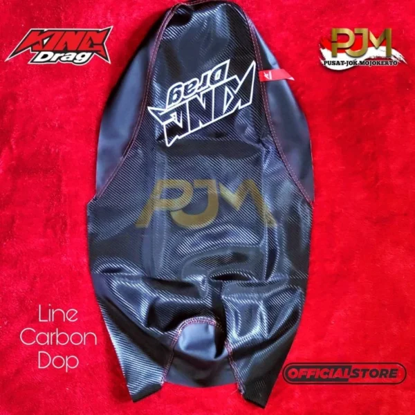 kulit Jok kingdrag line Carbon Beat Mio Nmax Scoopy Aerox
